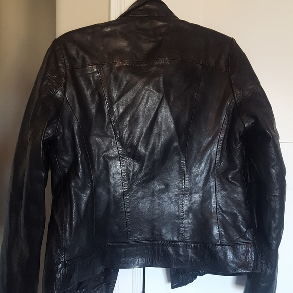 Bod & Chistensen Leather Jacket- NEW! - Picture 2 of 3